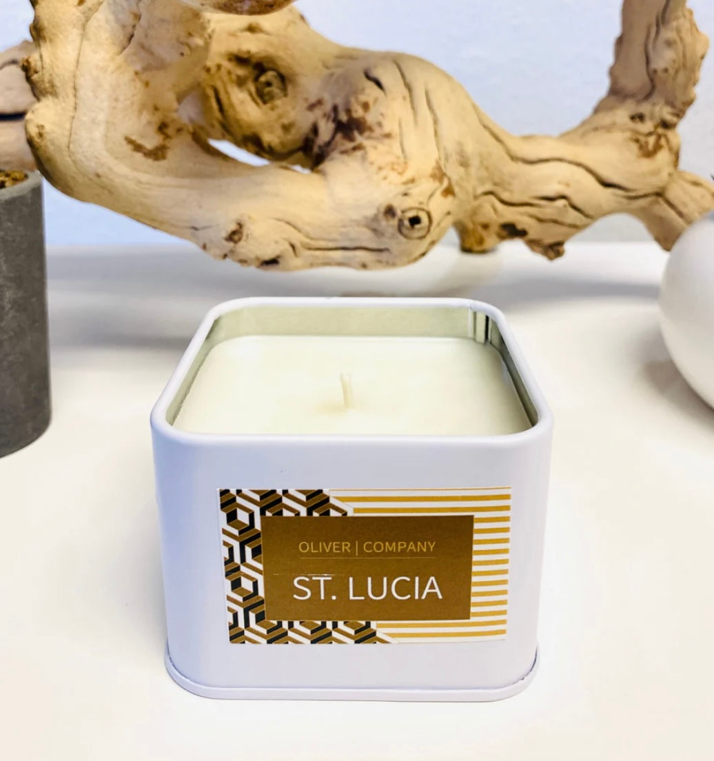 St. Lucia Travel Candle
