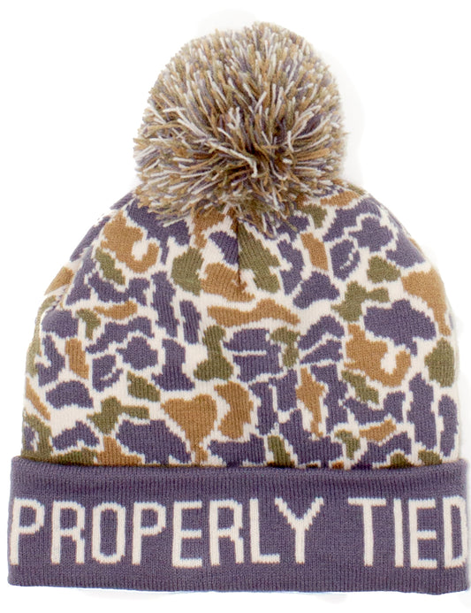 PT Youth Breck Beanie- FIELD CAMO