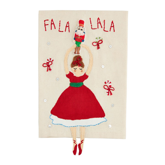 Fa La La Nutcracker Towel