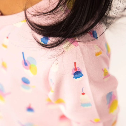 Pink Sundae Funday Magnetic Coverall