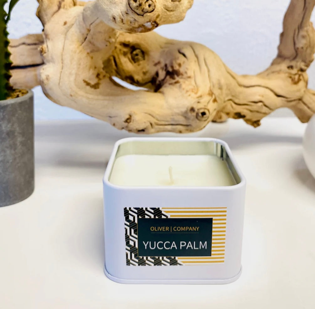 Yucca Palm Travel Candle