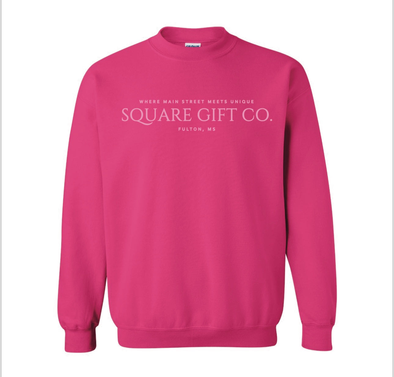 Pink Logo Sweatshirt