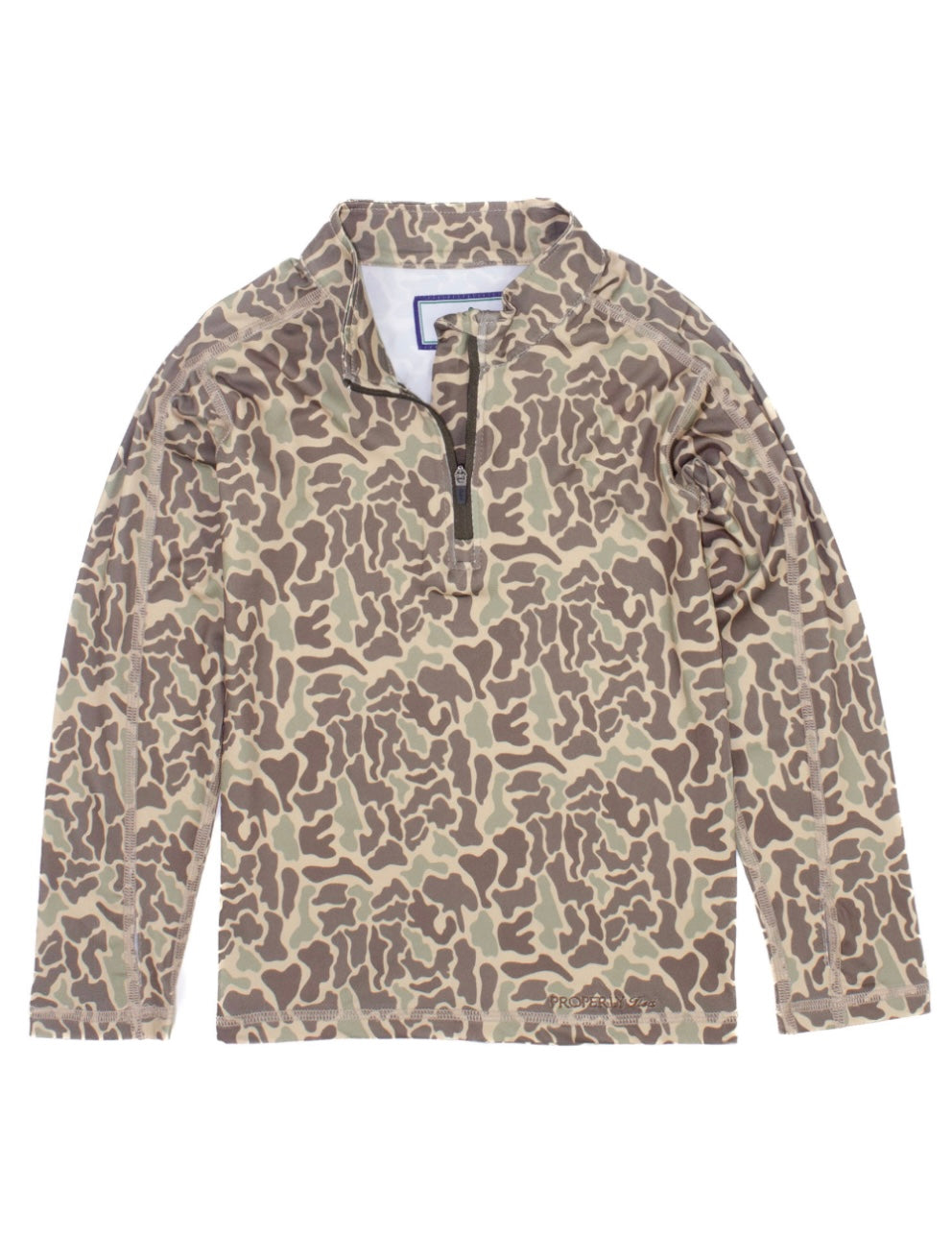 PT Youth Finn Pullover Vintage Camo