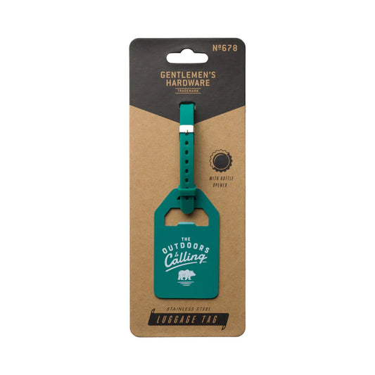 Teal Luggage Tag