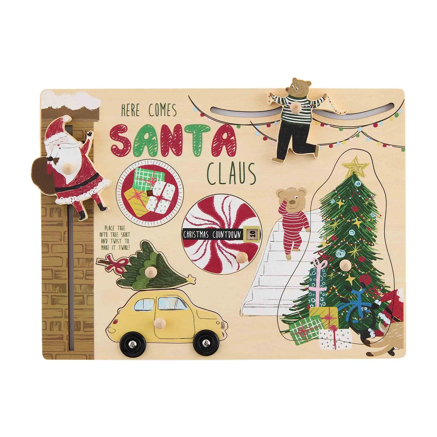 Santa Claus Busy Board Puzzle