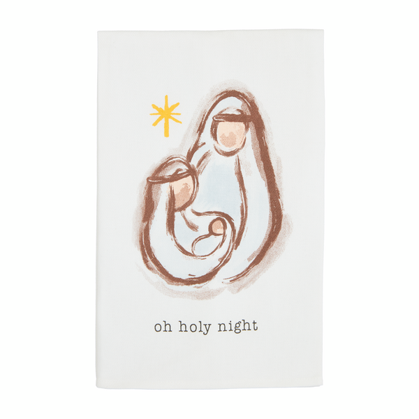 Oh Holy Night Cotton Towel