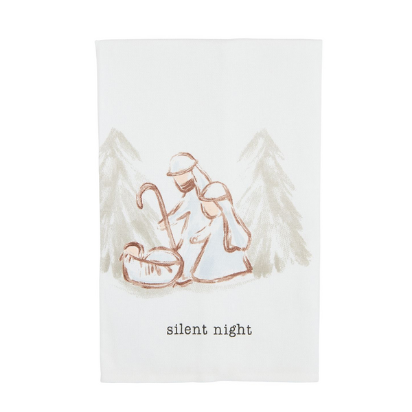 Silent Night Cotton Towel