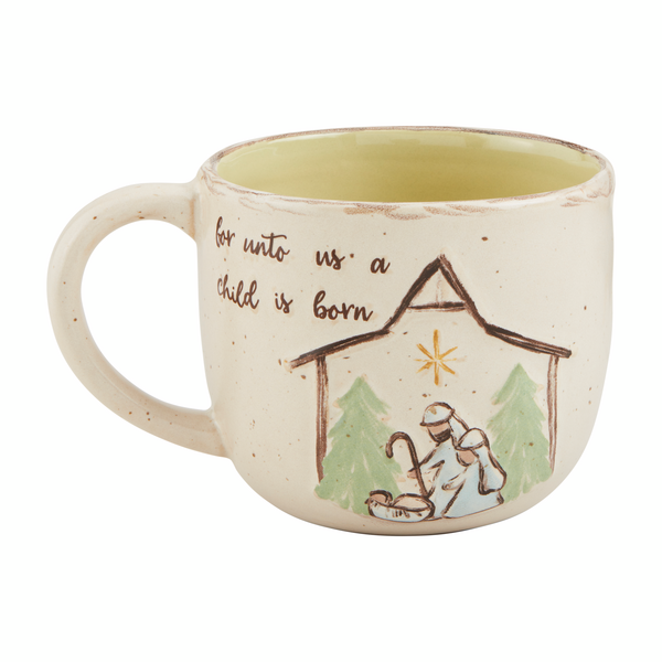 For Unto Us Nativity Mug