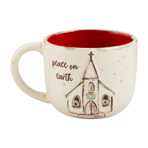 Peace on Earth Nativity Mug