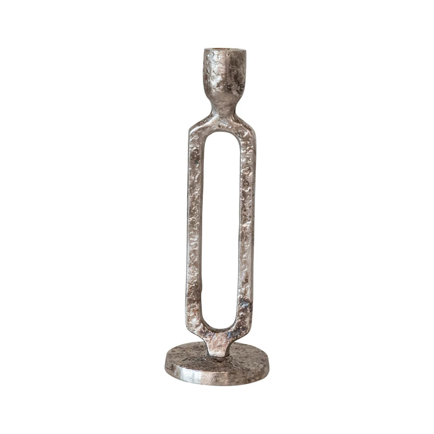 Silver Finish Aluminum Taper Holder