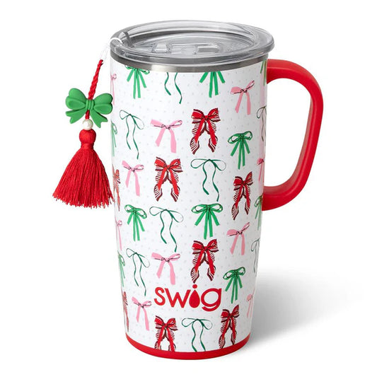 Ribbons & Bows Travel Mug 22oz