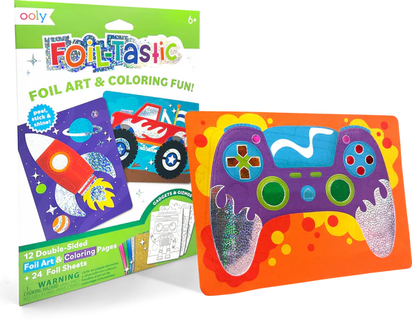 Foil-tastic Foil Art & Coloring Set - Gadgets & Gizmos