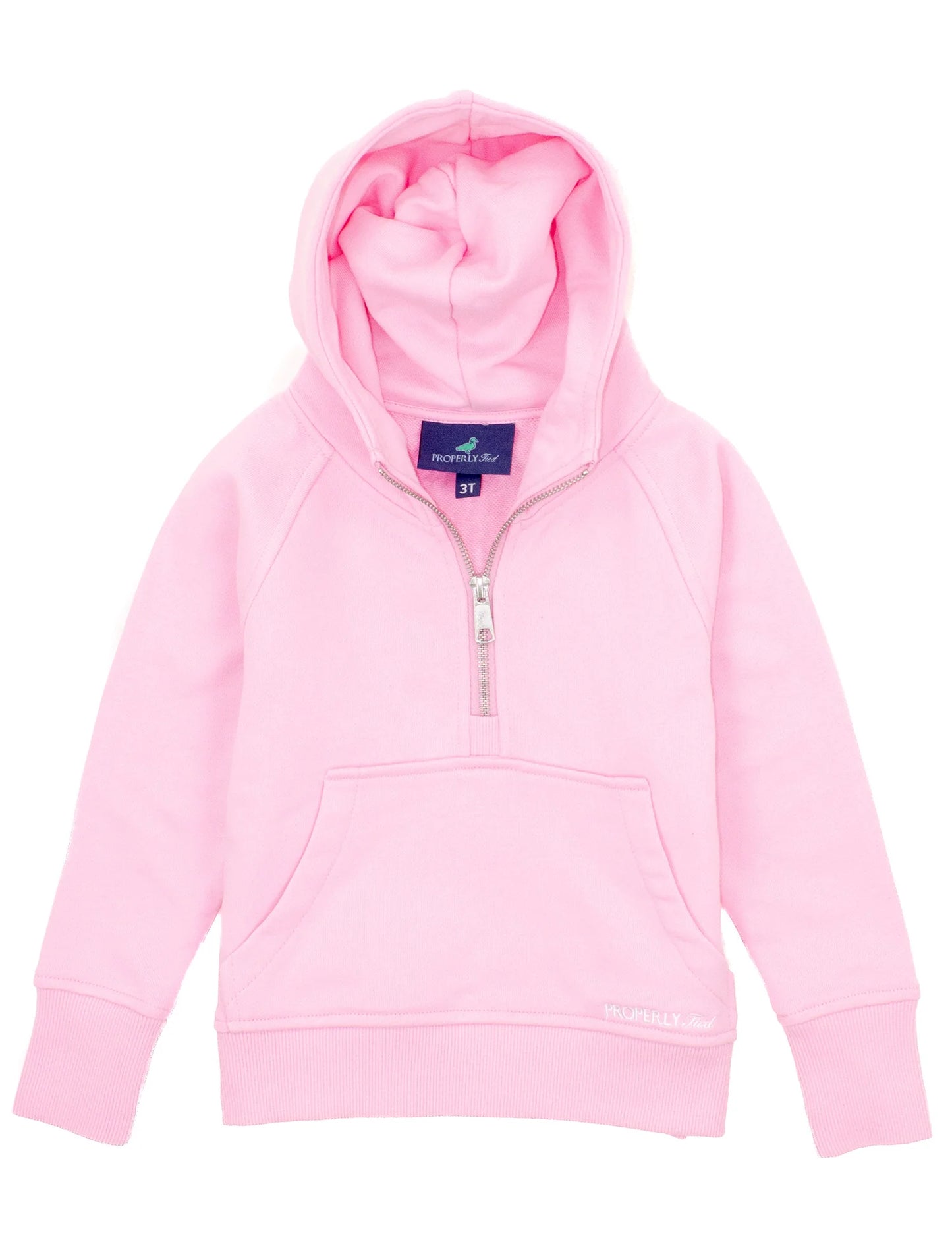 PT Youth Apres Crop Hoodie Bubblegum