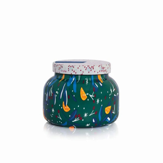 19oz Volcano Holiday Pattern Play Candle