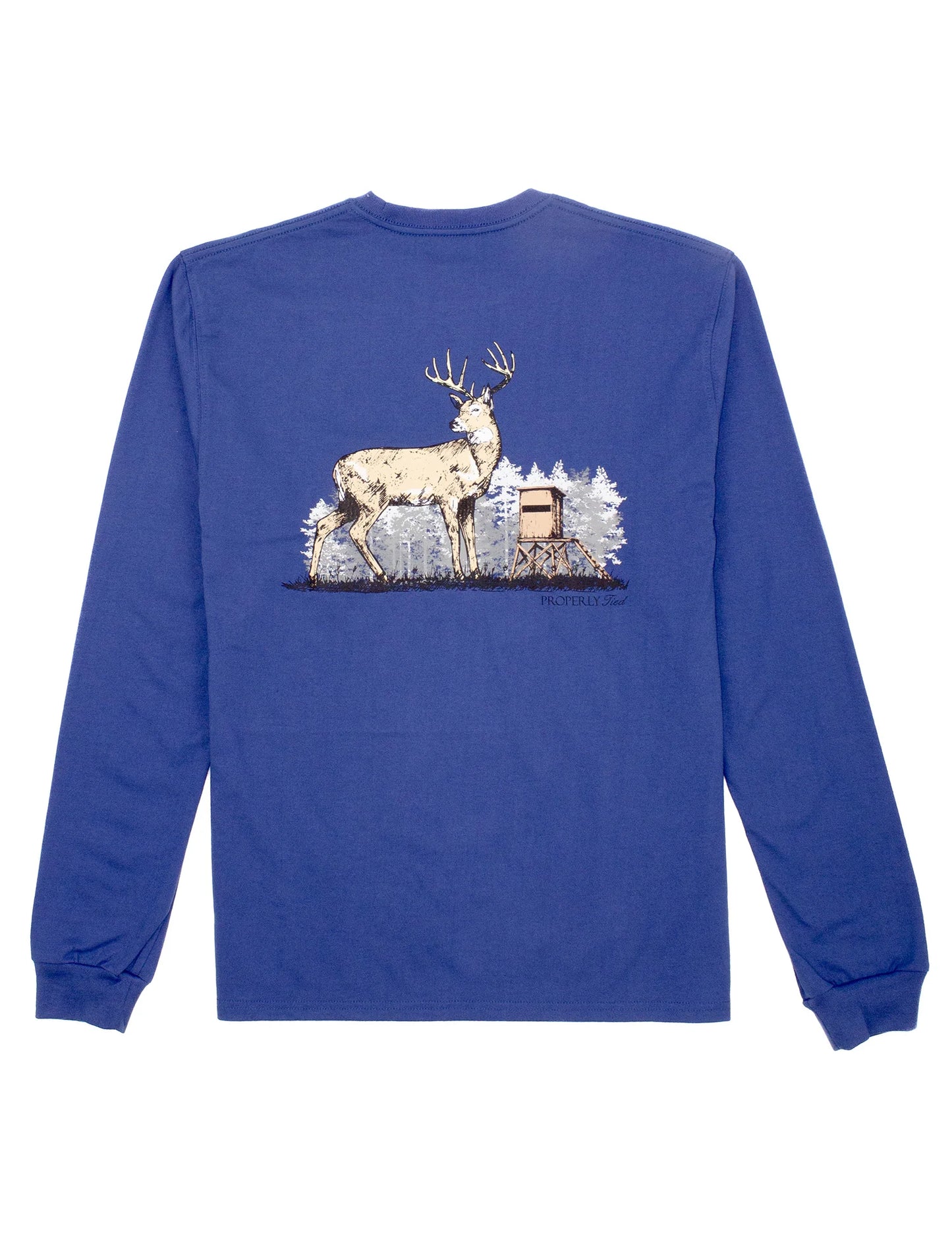 PT Deer Season LS River Blue