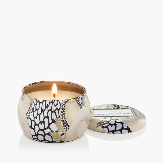 Jasmine Midnight Blooms Mini Tin Candle