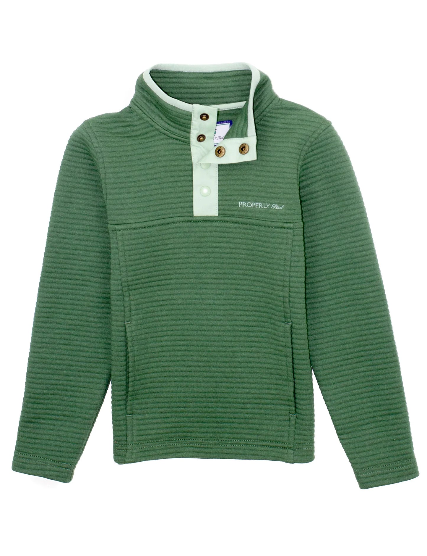 PT Youth Ridgeway Pullover Pine