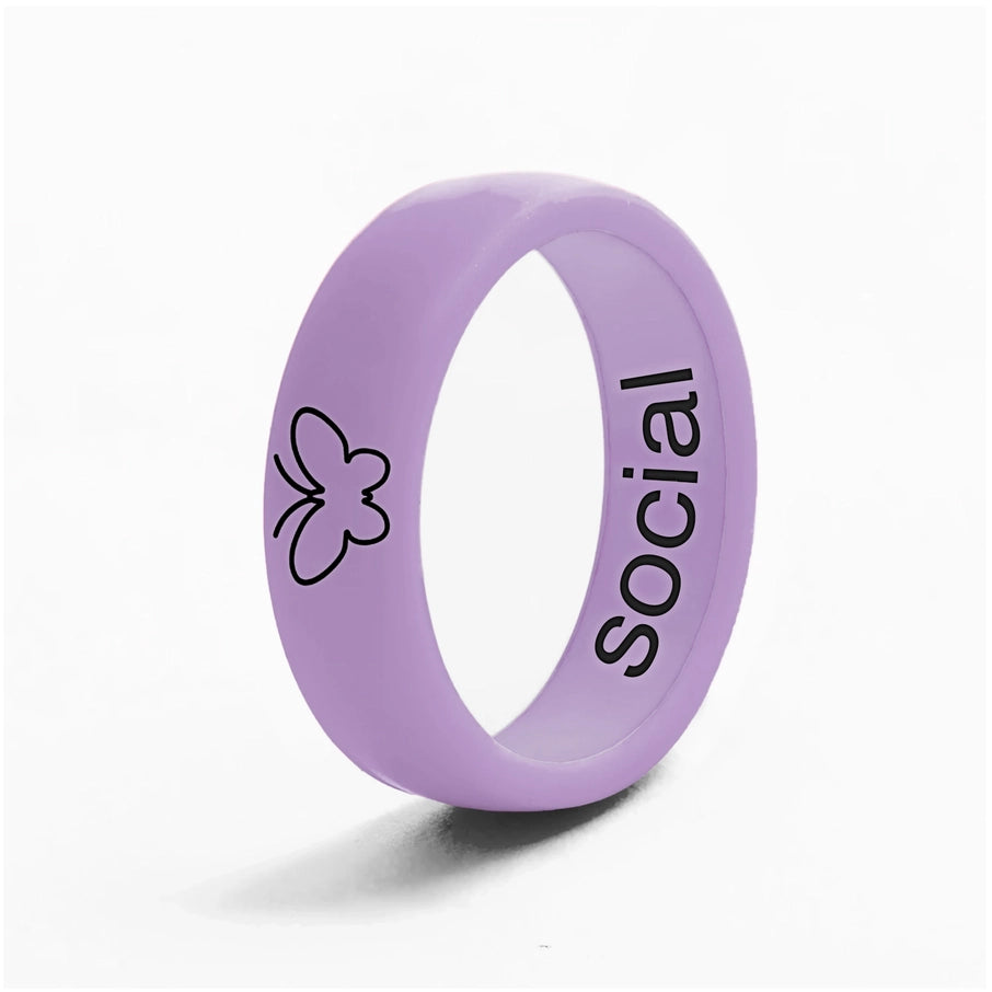 Flip Rings Social Butterfly